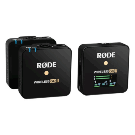 Rode Wireless GO II Microphone – Blessed Dan Camera