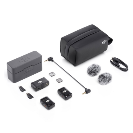 DJI MIC 2 (2 TX + 1 RX + CHARGING CASE) (CE)