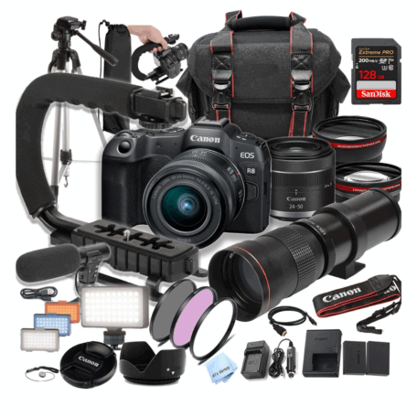 CANON EOS R8 24-50 LEXAR BUNDLE KITS | Blessed Dan Camera