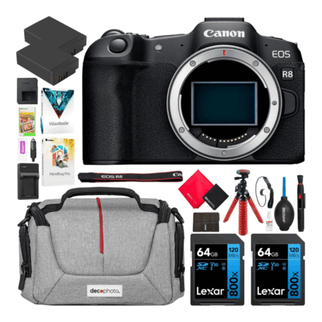 CANON EOS R8 BODY LEXAR BUNDLE KITS | Blessed Dan Camera
