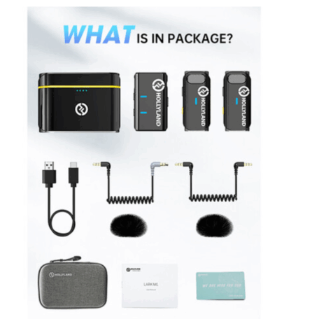 HOLLYLAND LARK M1 Wireless Mic System 3